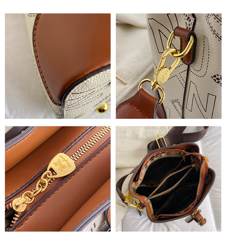 2023 neue Retro High-end-Eimer Tasche Mode Alle-spiel Große-kapazität Tragbare frauen Tasche Trendy schulter Messenger Tasche_voghion.com