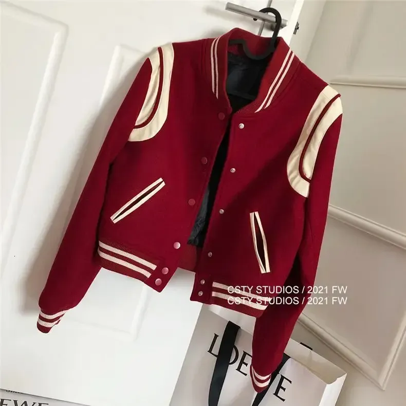 Y2k Womens Clothes Jacket: Oversized College Style Coat, Japanese Varsity Jacket, Lightweight Spring/Autumn Outerwear_voghion.com