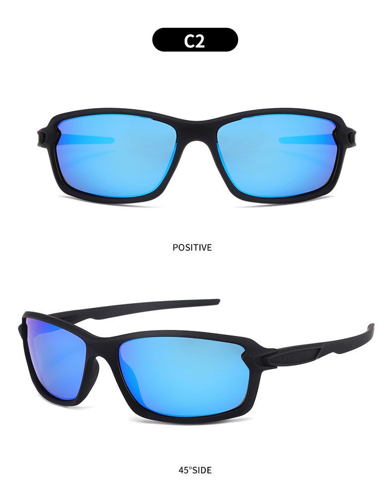 Occhiali da sole sportivi unisex - Antivento polarizzati per attività all'aperto e guida_voghion.com