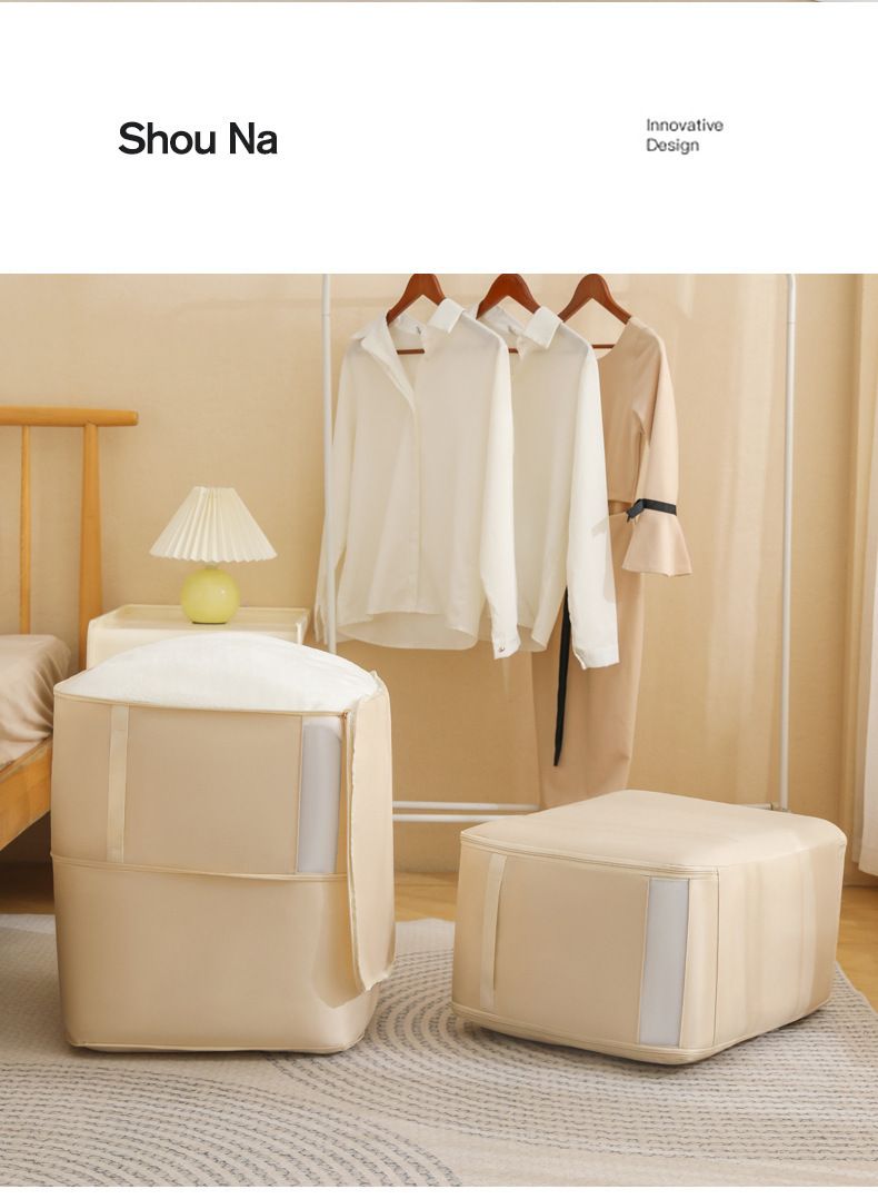 Vacuum Storage Bags For Blankets & Clothes - Space-Saving Compression Bags (Large Heavy-Duty Airtight Seal)_voghion.com
