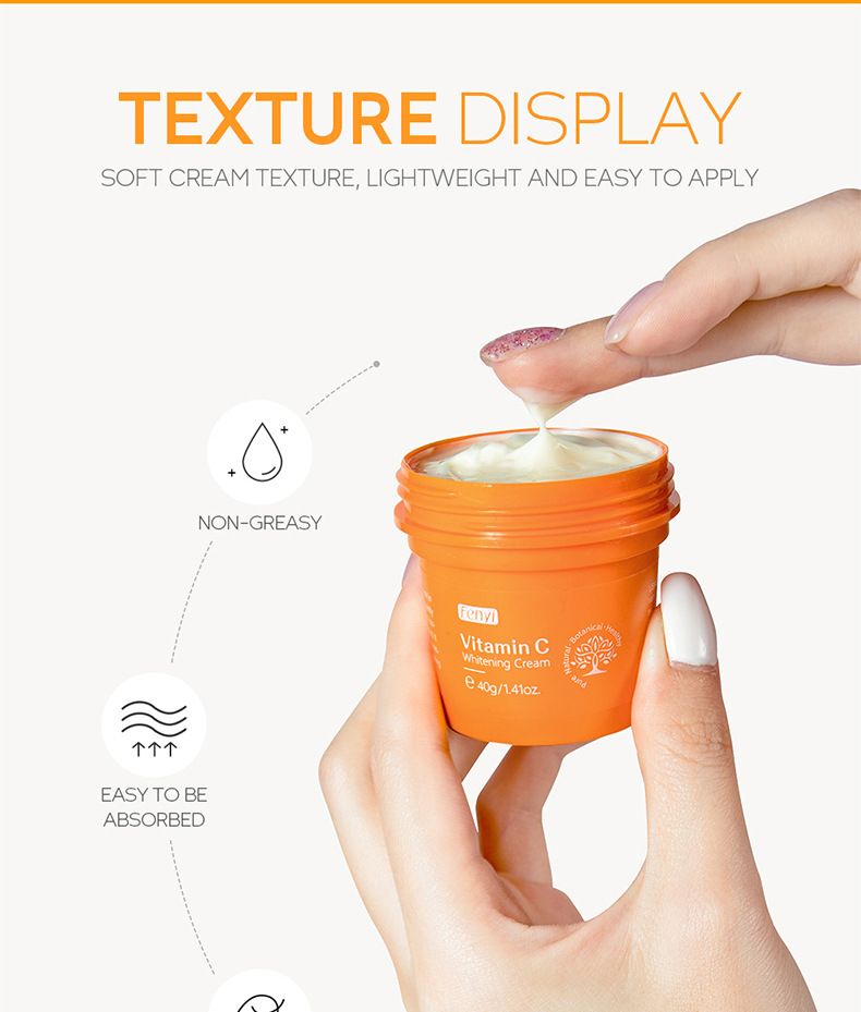FENYI Fenyi Vitamine C Essence Cream 40g Hydraterende Hydraterende Crème Gezichtscrème Huidverzorging_voghion.com