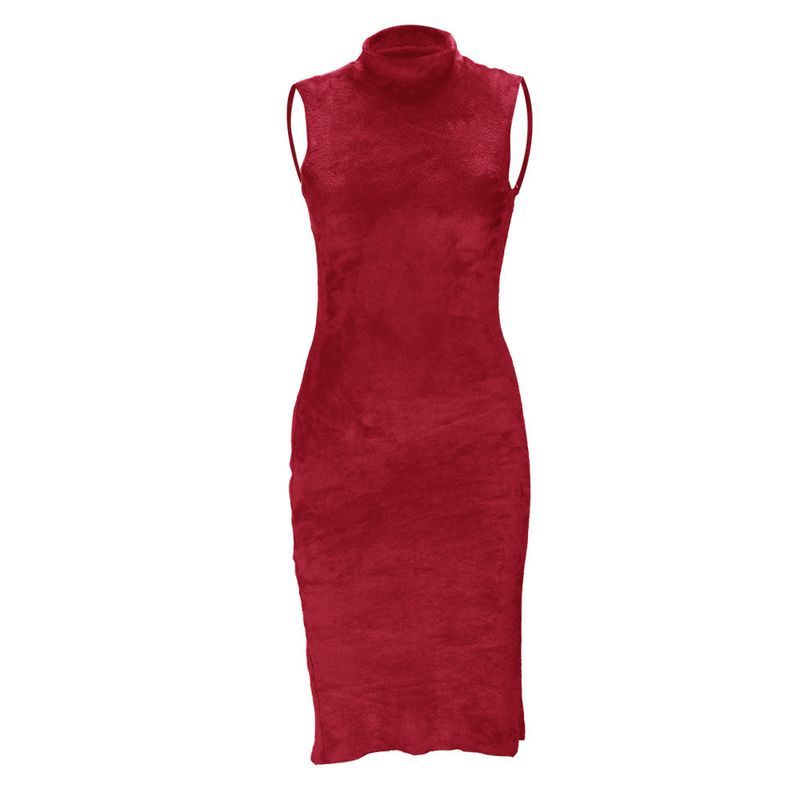 Abbigliamento donna temperamento abito e cappotto due pezzi moda transfrontaliera ampio lungo cardigan velluto completo_voghion.com