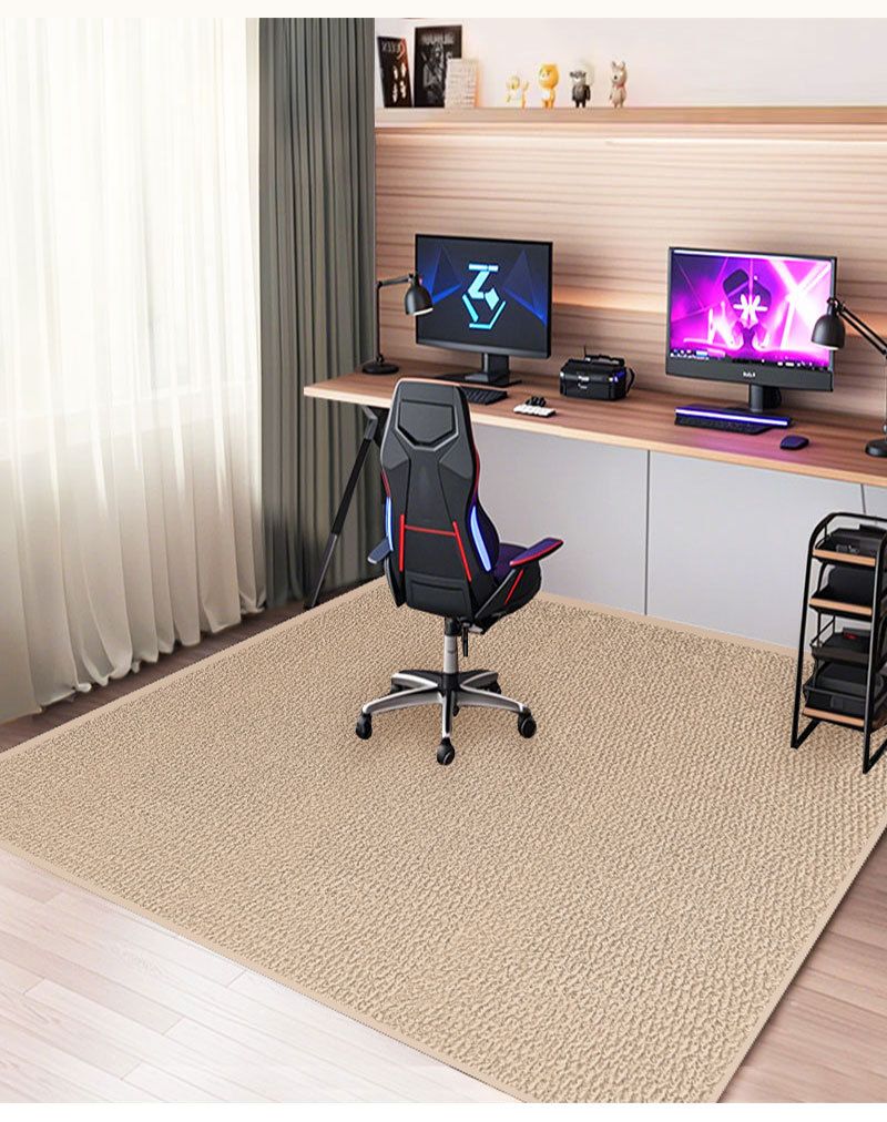 Premium-Gaming-Teppich aus Polyester – rutschfeste Stuhlmatte für PC-Aufstellung, moderner minimalistischer Bodenschutz für Wohnzimmer/Schlafzimmer (mehrere Größen und Farben)_voghion.com