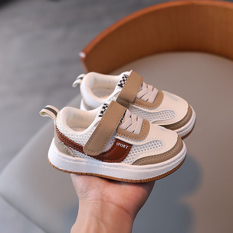 Kindersport Frühling Sommer, Jungen Mädchen, Board Atmungsaktive Weiche Sohlen, Einzelne Mesh-Schuhe, Säuglinge Und Kleinkinder_voghion.com