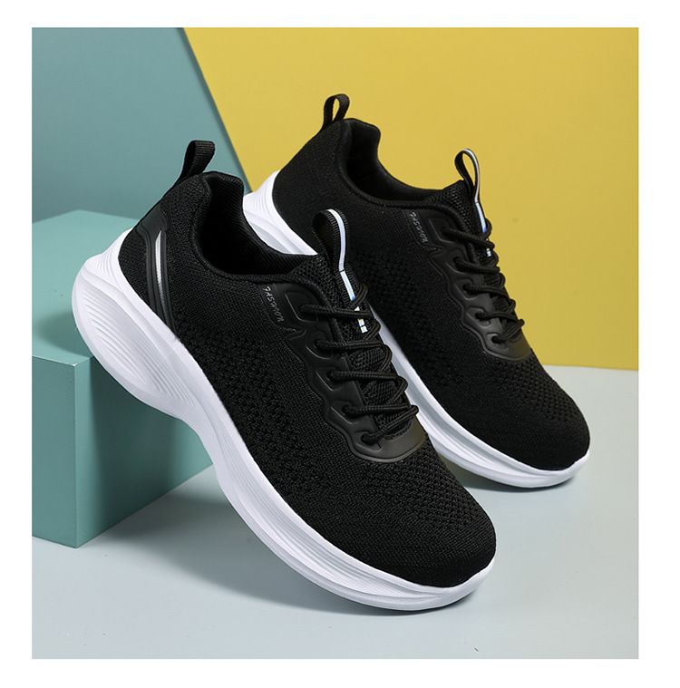 New mesh breathable casual shoes Lightweight running shoes soft sole_voghion.com