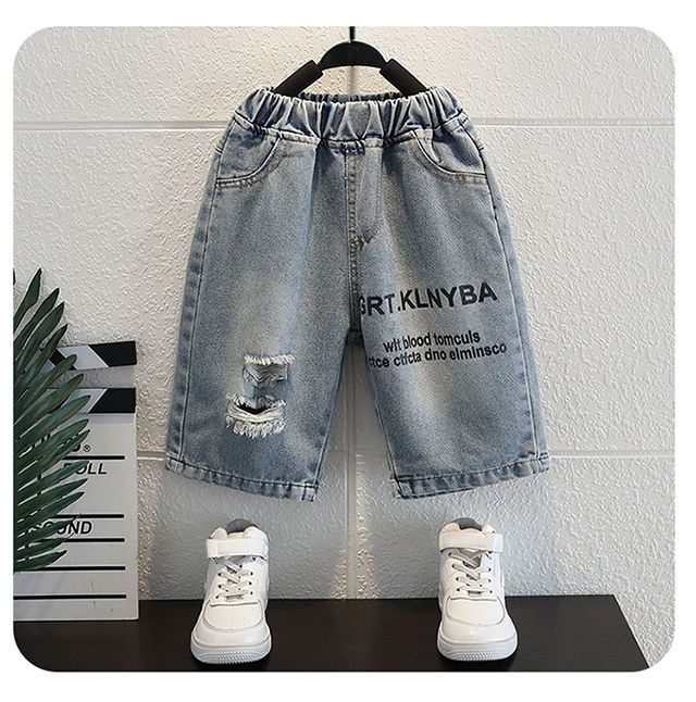 Children's Clothing Boys Summer Sports Suit 2024 New Style Handsome Baby Summer Clothing Boys Short Sleeved Shorts Two Piece Suit_voghion.com