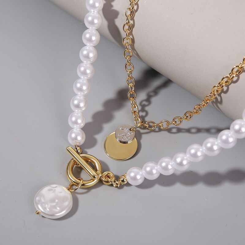Multi schicht unregelmäßigen perlenkette, speziell geformte retro Barock perlenkette schmuck high-end_voghion.com