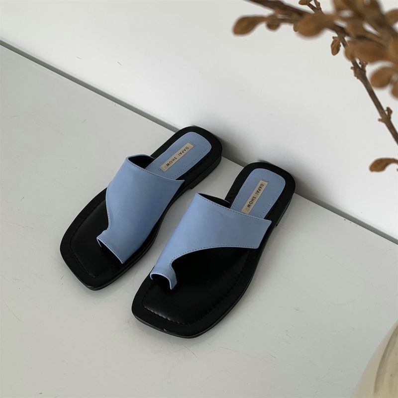 Crowdsourced design, damskor med fyrkantiga tåflip flops, nya mångsidiga strandskor för sommaren för utomhusbruk 2023_voghion.com