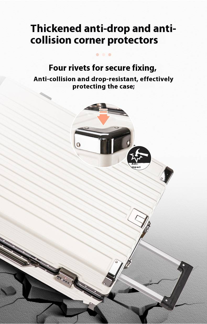 Bagaglio personalizzabile di alta qualità con ruote girevoli silenziose - Valigia resistente in ABS+PC con lucchetto TSA, leggera e impermeabile per viaggi e affari_voghion.com