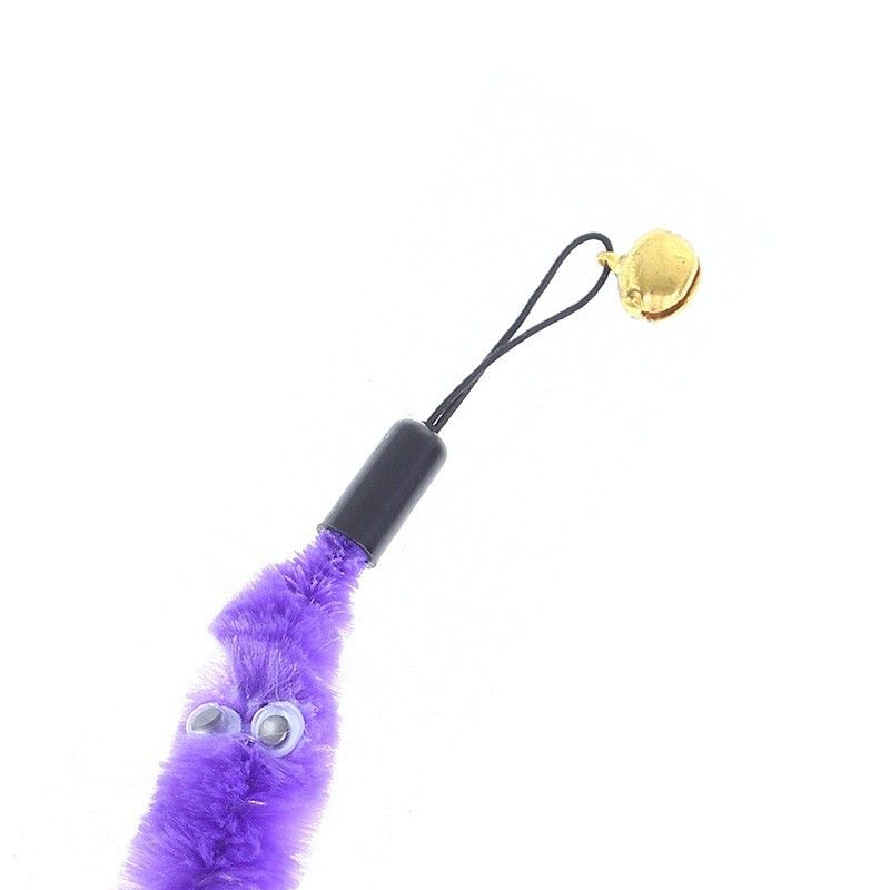 Simulation Caterpillar Cat Toy Teaser Rod Replacement Head_voghion.com