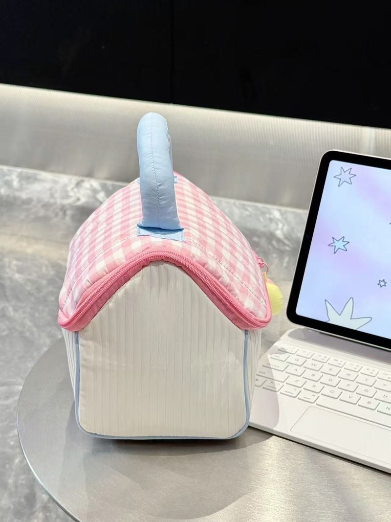 Large Capacity Makeup Bag For Women - Cute & Portable Travel Cosmetic Organizer With Multiple Compartments_voghion.com