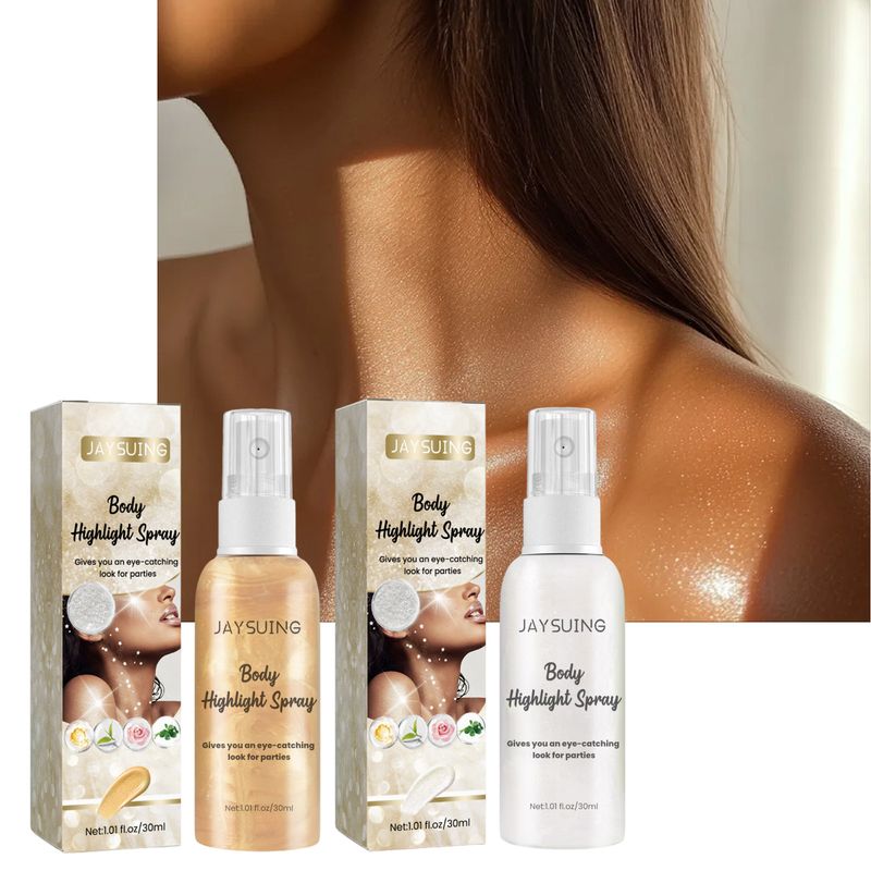 Jaysuing Body Spray Nightclub Party Gathering Skin Collarbone Starry Sky Highlight Multi-color Glitter_voghion.com