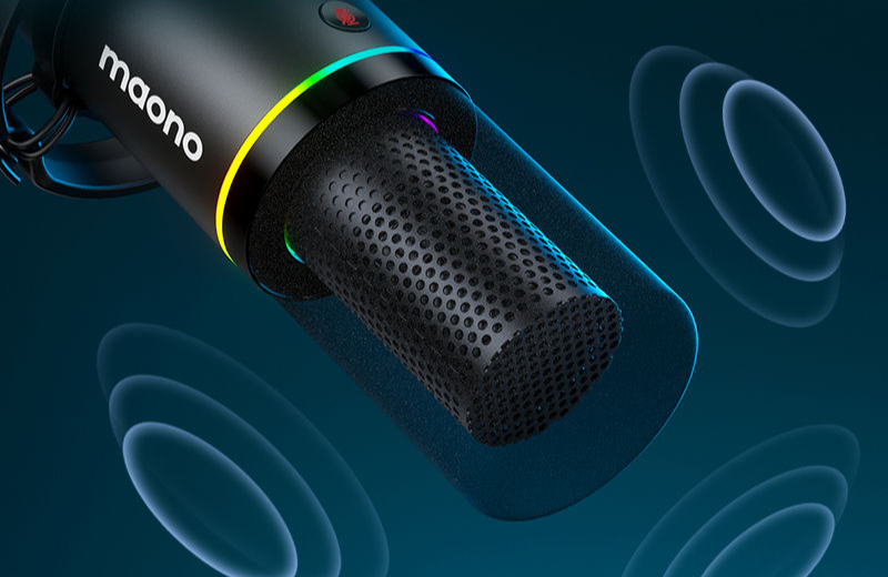 Maono PD200X Dynamic Microphone For Computer Streaming Professional Recording Gaming Noise Cancelling Universal_voghion.com