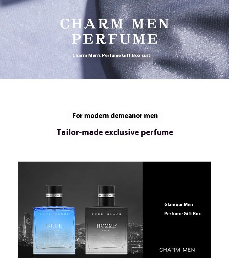 Nov parfumski set znamke Yixiang, moški parfum, darilna škatla, sveža in trpežna dišava, Gulong Water, pristen parfumski set_voghion.com