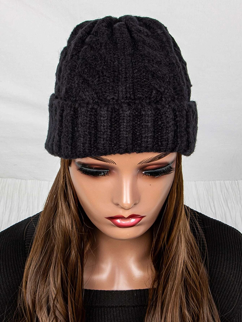 22-Zoll-Drehkappe für großes, welliges Haar. Chemische Faserkappe für Haare, atmungsaktiv, nicht stickig, leicht zu tragen._voghion.com