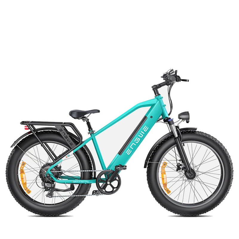 Bicicleta eléctrica todoterreno con doble suspensión ENGWE E26 de 250 W y 48 V y 16 Ah_voghion.com