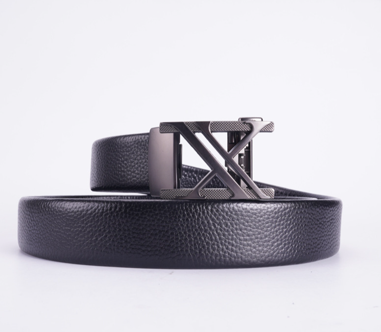 Herrengürtel Neuer High-End-Ledergürtel mit automatischer Schnalle für junge und mittlere Altersgruppen_voghion.com