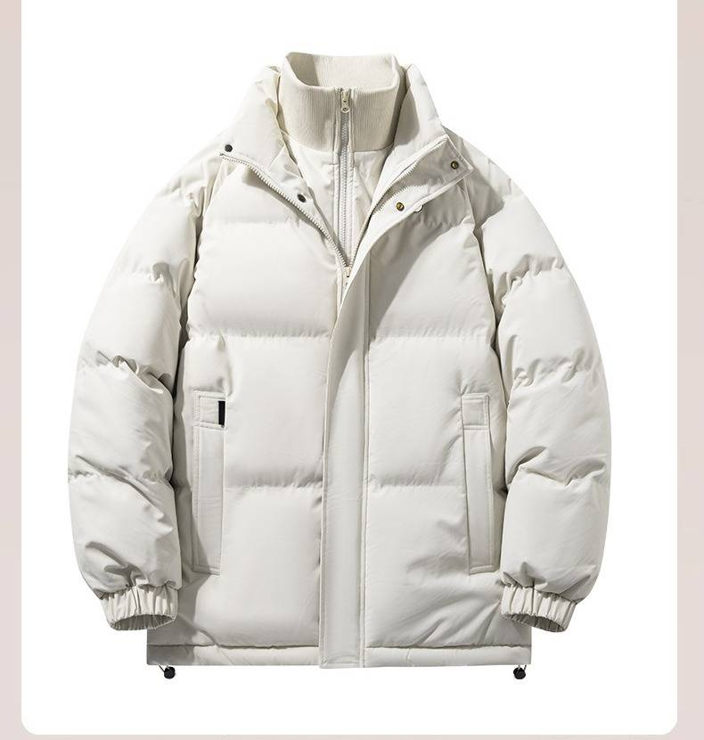 Cappotto invernale unisex a strati – Giacca coreana oversize con collo alto e fodera staccabile (nero, cachi, blu nebbia, caramello, taglie dalla M alla 3XL)_voghion.com