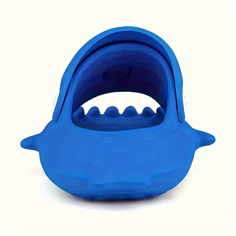 Zuecos con diseño de tiburón de EVA adorables para niños de ZXCDINO, zapatillas de suela suave antideslizantes, ligeras y transpirables, calzado para niños_voghion.com