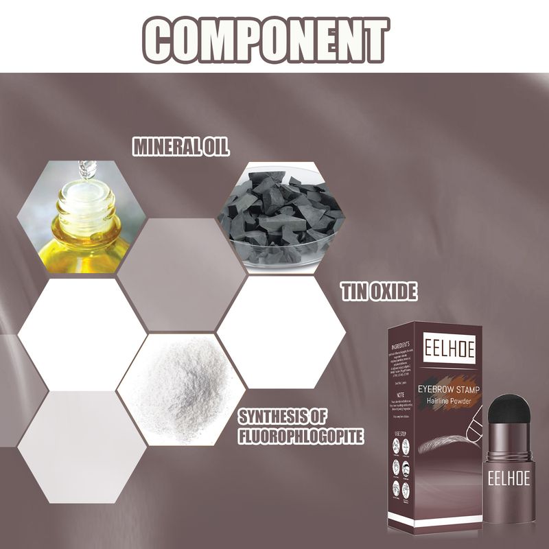 printing distribution Eelhoe of powder repairing and modifying shapes, eyebrow prints for filling hair contour_voghion.com