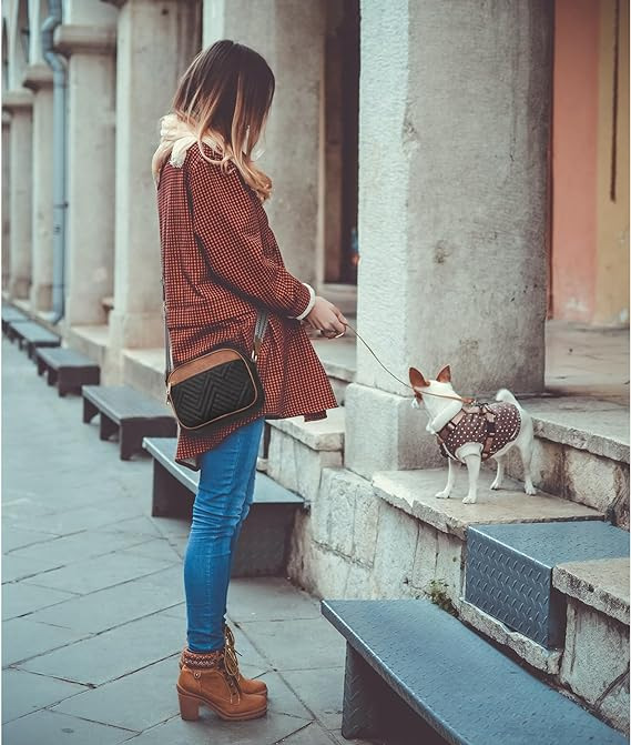 Borsa da donna trapuntata ricamata a quadri color block retrò borsa a tracolla con cerniera tracolla borsa a tracolla portafoglio piccola borsa quadrata_voghion.com