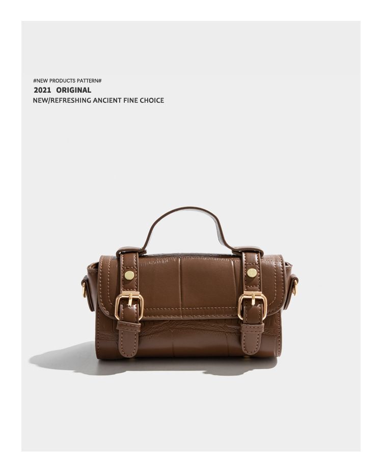 Tasche für Damen 2024 Sommer neues High-End-Einzelschulter-Diagonalkreuzdesign, Ledergürtelhandtasche, Kissentasche_voghion.com