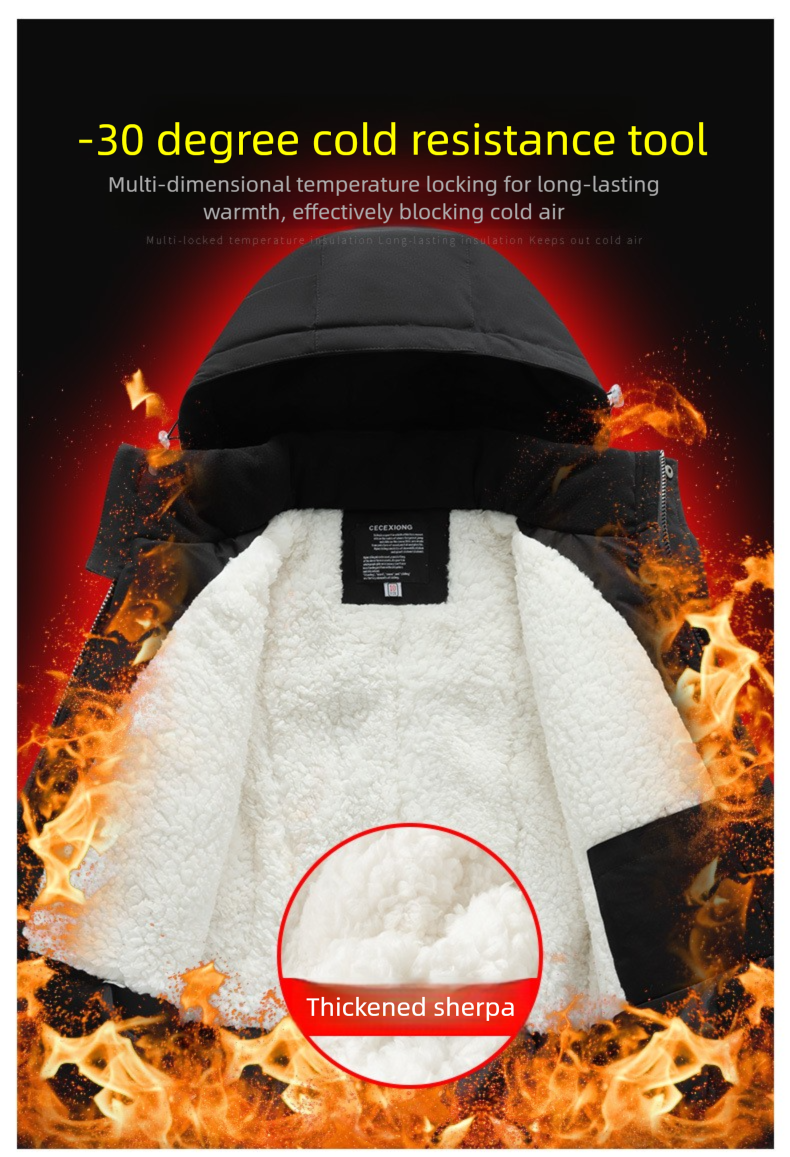 Nuovo set invernale per bambini, completo da ragazzo e giacca impermeabile antivento, pantaloni da sci professionali caldi e spessi per ragazze_voghion.com