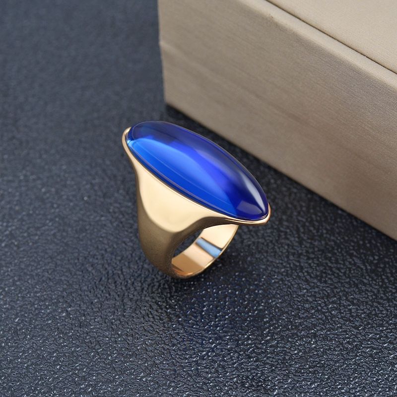 Bague niche rétro pour femme avec pierres précieuses_voghion.com