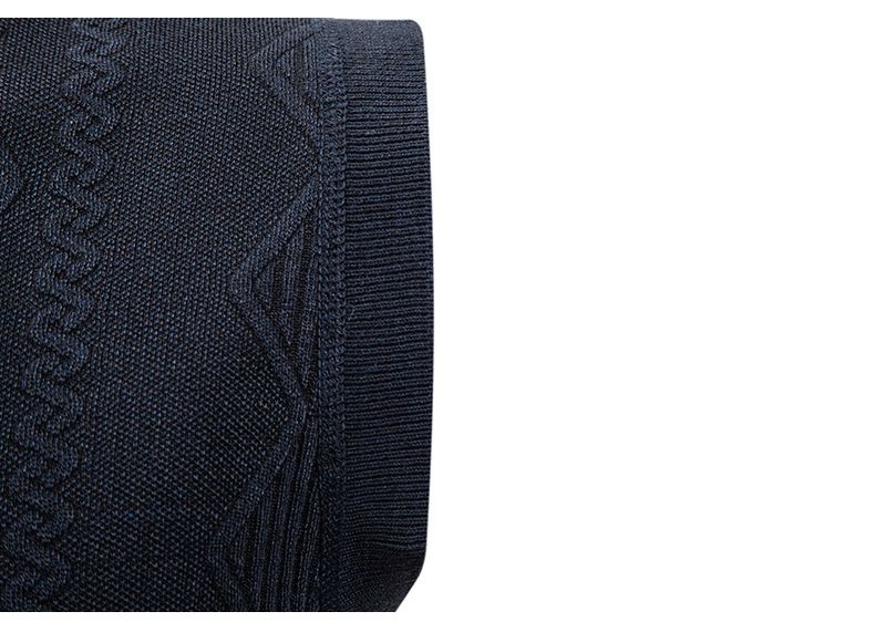 Herrenbekleidung Slim Fit Jacquard Pullover Weste Herren Slim Fit V-Ausschnitt Jacquard Pullover Weste, Strickpullover Ärmelloses Oberteil für Freizeitkleidung (L, XL, XXL)_voghion.com