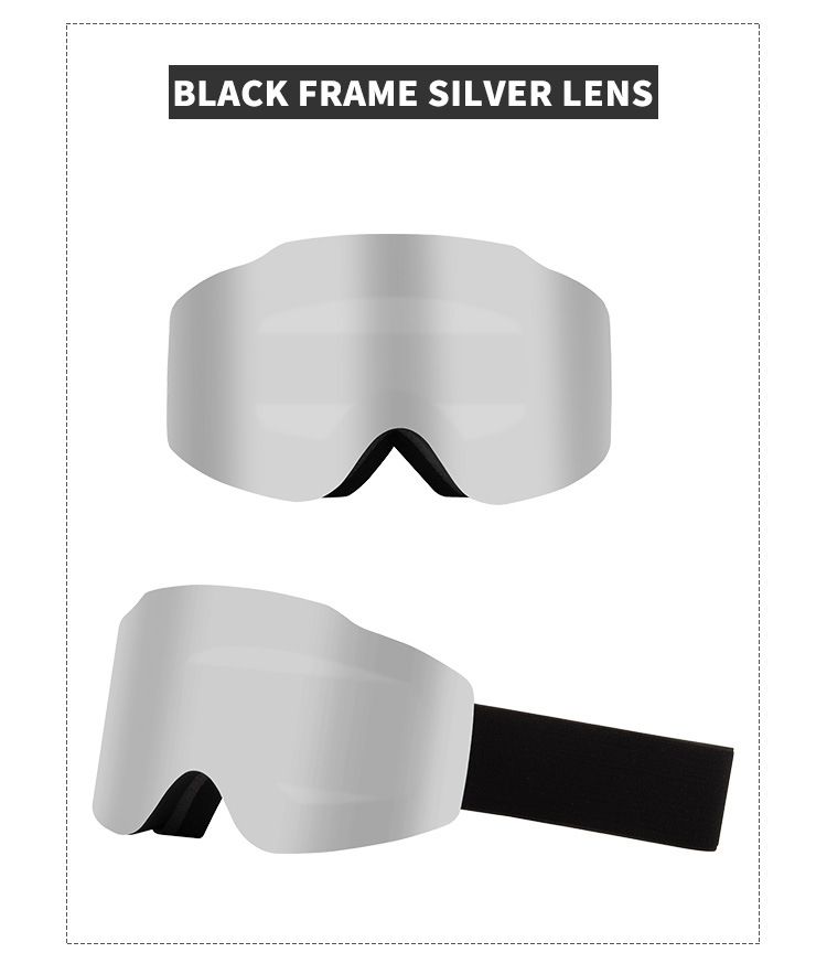 2024 Magnetic Glasses Double layer Goggles UV Ski Windshield Anti Fog Mountaineering Eye_voghion.com