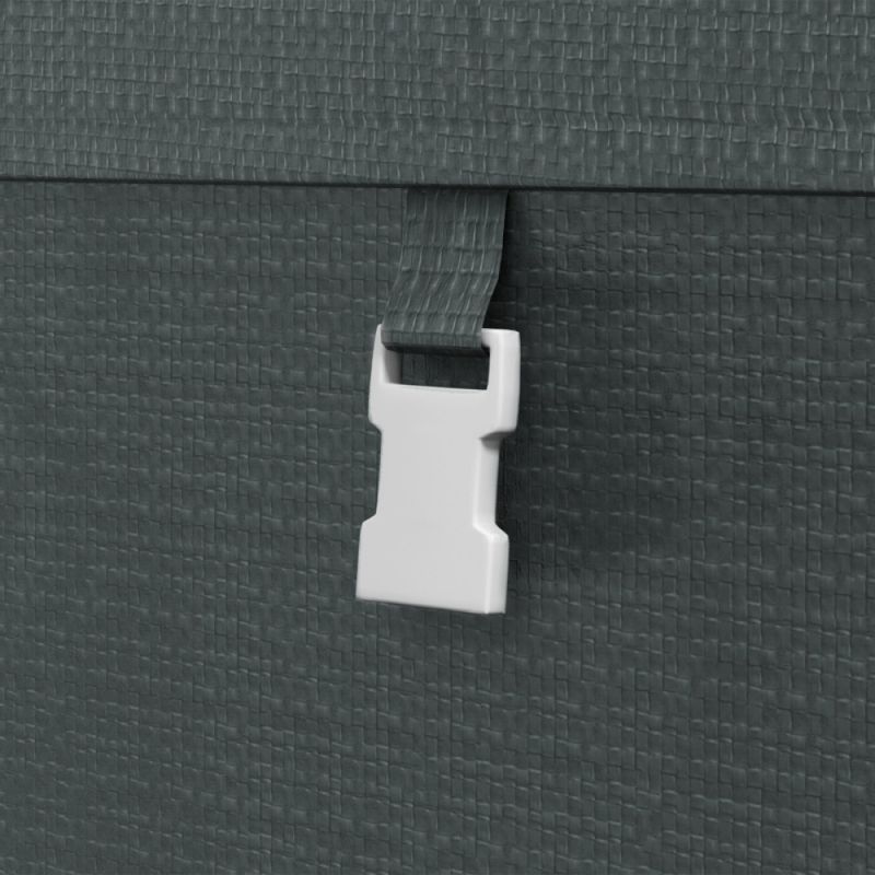 Gartenschuppen, Lagerzelt, Robust & Wetterfest, Stahlrahmen, 1,2x1,8x1,6m, Dunkelgrau_voghion.com