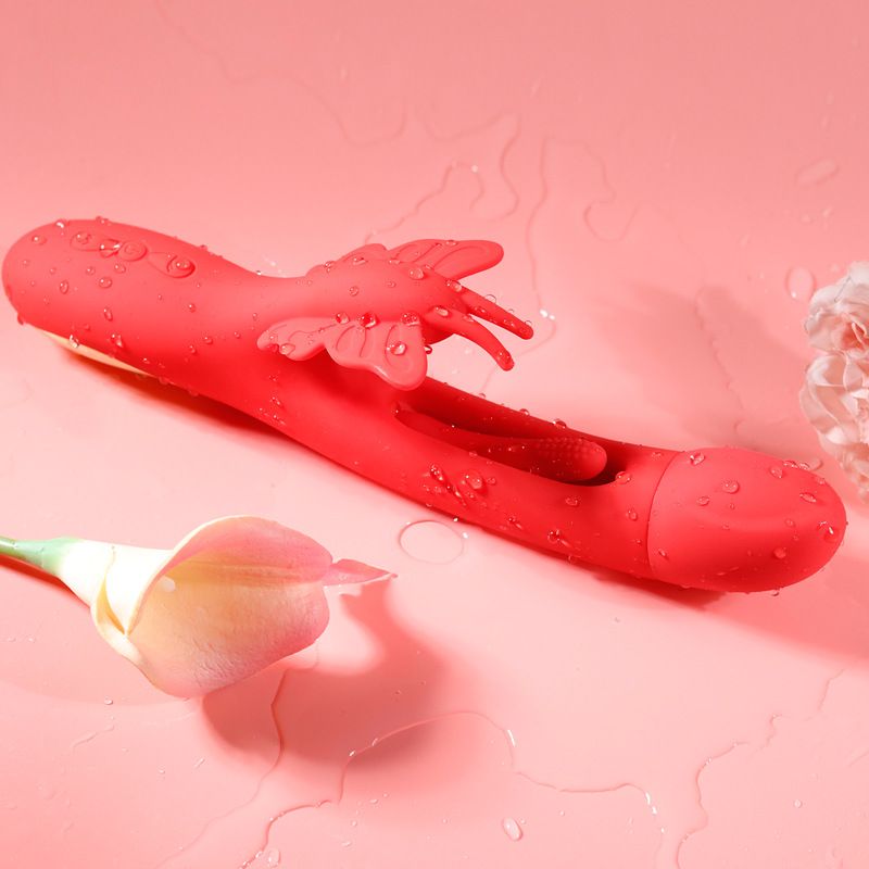 Daizi Butterfly Vibrator Hohlfinger Trigger Simulation Kopfvibration Hochfrequenzstimulation Necken Flirten Masturbator_voghion.com