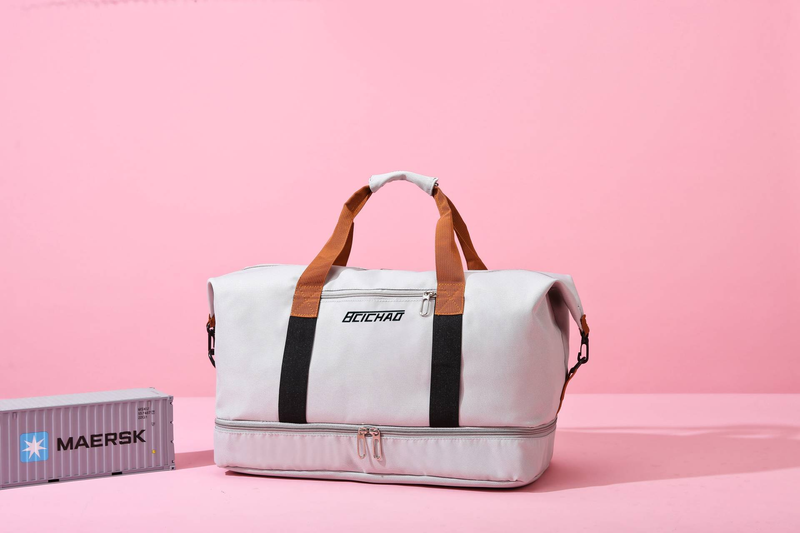 "Nuova collezione di borse 2024, borsa da viaggio a mano/spalla di grande capacità, in tinta unita, alla moda europea e americana"_voghion.com