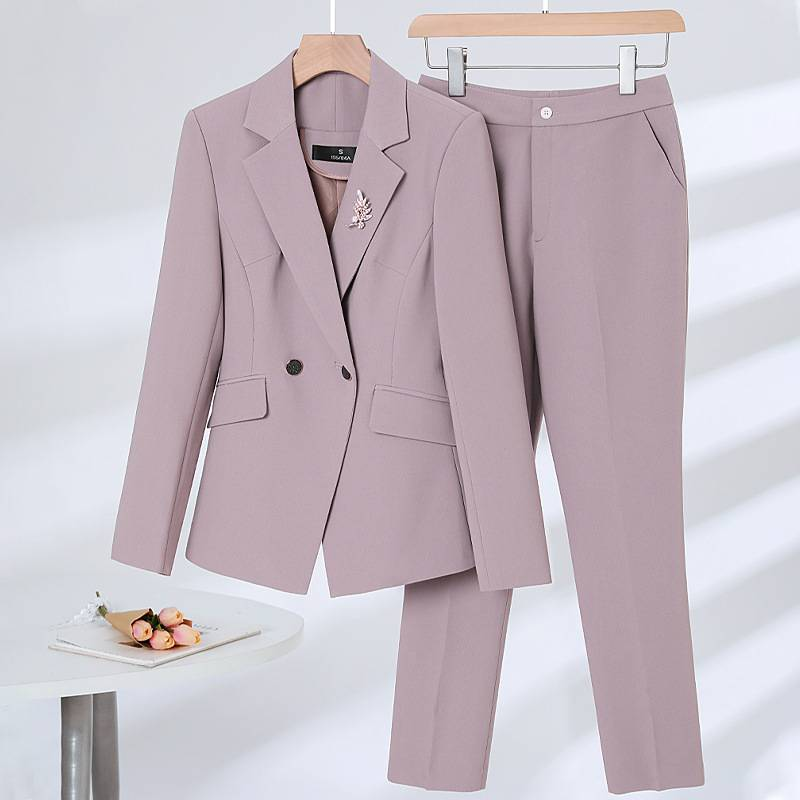 Abbigliamento da donna Temperamento Moda casual di alta gamma Set due pezzi_voghion.com