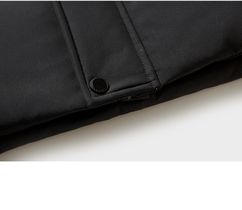 Hot New Standard Goose Down Men's Jacket With Detachable Hood, Men's New Standard Goose Down Business Jacket, Genuine Goose Down_voghion.com