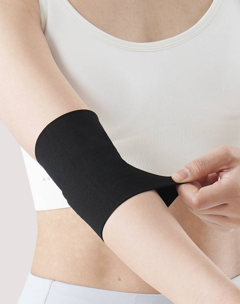 Premium Compression Elbow Sleeve For Sports - Breathable & Supportive Arm Brace For Tennis, Badminton, Volleyball - Unisex Fit_voghion.com