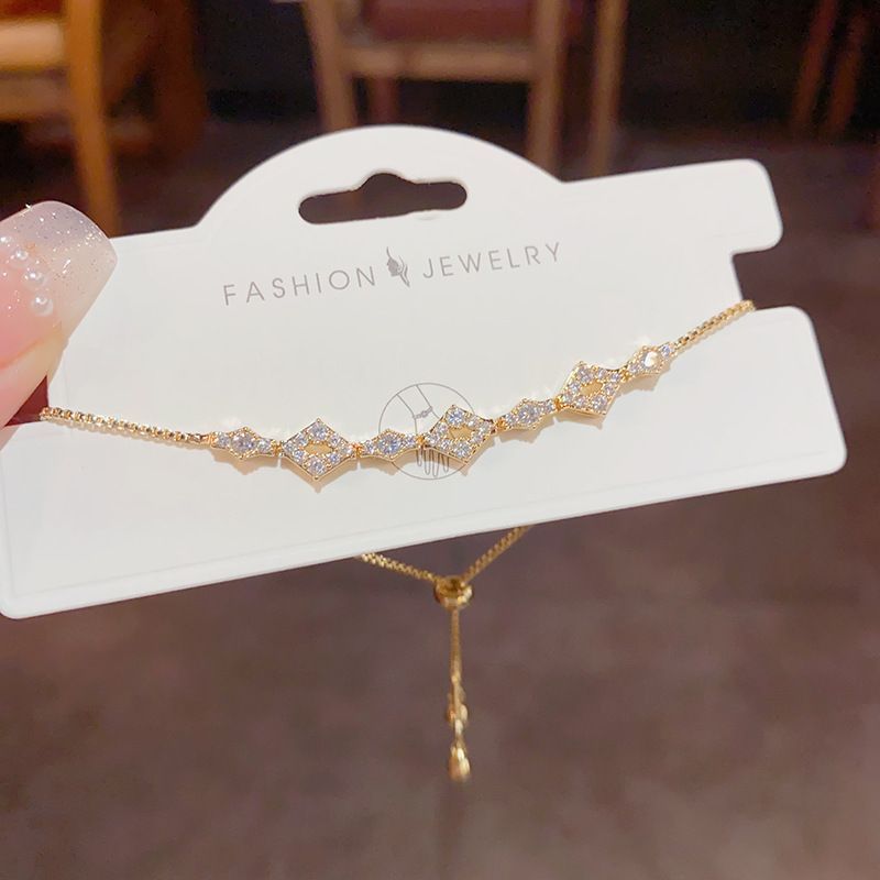 Zirkon Heißer Dia Weibliche Nische Modische Und Süße Vielseitig Temperament, Armband, Design,_voghion.com