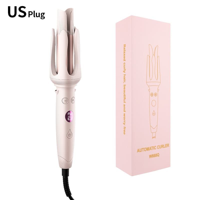 Ladies' Large Wavy Egg Roll Bar, Large Wool Roll, Fully Automatic Household Curling Iron, Temperature-adjustable Egg Curling Iron Plate_voghion.com
