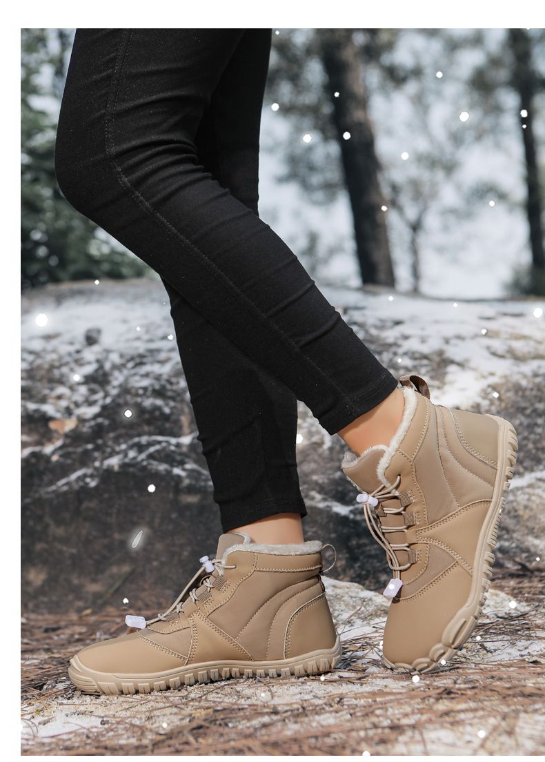 Scarpe da uomo e da donna in cotone a cinque dita, stivali da neve per esterni, stivali caldi in velluto, resistenti all'usura, antiscivolo, scarpe da coppia spesse_voghion.com