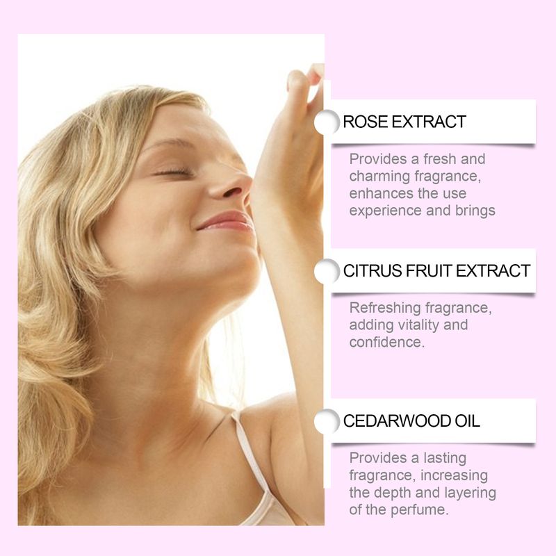 Herbal Charming Parfym Lämnar Doft Överallt Släpps Charm Misty Rain Trädgård Trä Rosdoft Herbal Parfym_voghion.com