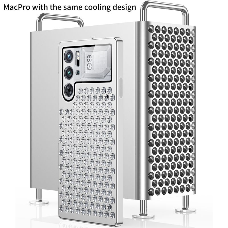 Custodia in lega di alluminio con molla in metallo per Z60 Ultra Nubia Red Magic 9 Pro Protezione dell'obiettivo Dissipazione del calore Copertura antiurto_voghion.com