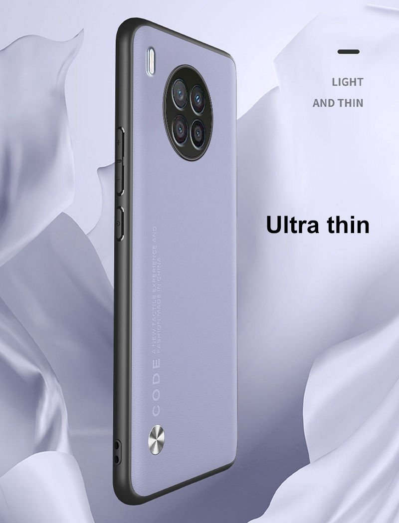 Huawei Nova 8i 8i luksusa PU ādas maciņš Honor 50 Lite 50Lite pārvalkam matēts silikona triecienizturīgs tālrunis_voghion.com