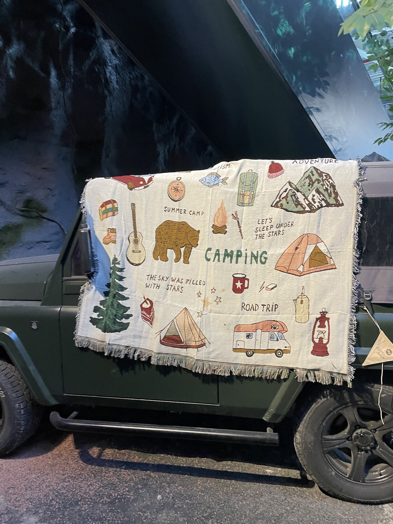 GooseFrol Commercial Cape Blanket Cape Camping RV_voghion.com