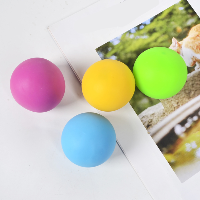 ToysMall Jucărie de stoarcere a mingii Super moale TPR Jucărie de strângere a mingii colorate pentru ameliorarea stresului Jucărie de strângere cu bile de ventilație elastică_voghion.com