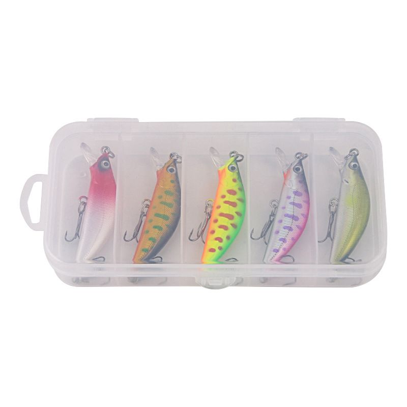 Simulação de laser isca rígida de plástico micro contas submersas isca pequena isca de peixinho 5,6 cm 5g ataque boca virada para cima baixo etc._voghion.com