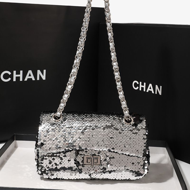 2025 Lente en Zomer Nieuwe Damestas, Paillettentas, Luxe Gevoel, Lichte Luxe, Modeketen, Eenvoudig Maar Niet Eenvoudig._voghion.com