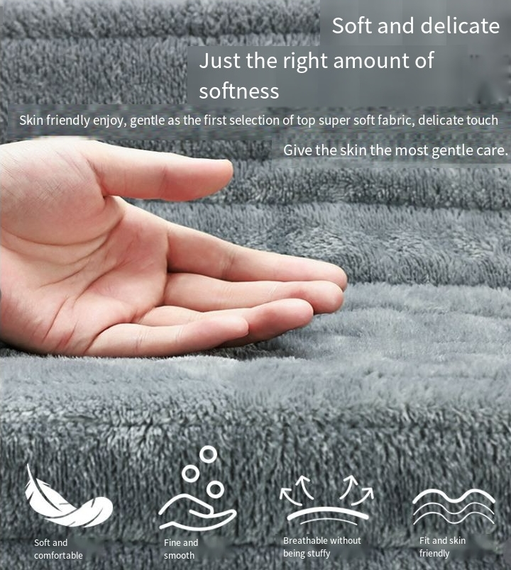 Intelligent temperature control electric blanket warm body heating cover blanket zero magnetic field warm comfort_voghion.com
