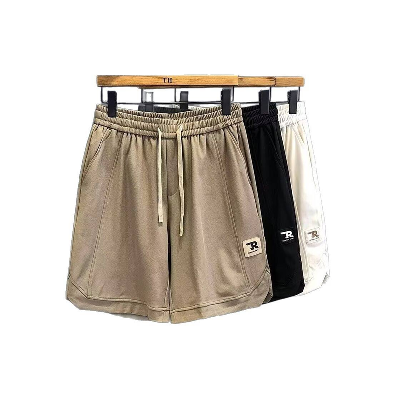 "Men's Comfortable Loungewear Shorts Soft Polyester Casual Summer Shorts With Drawstring Pockets Lightweight Breathable Streetwear For Teens Adults_voghion.com