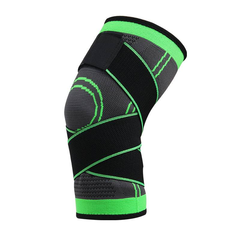 Lohnende 1PC Sport Knieschoner Männer Druck Elastische Knieschoner Unterstützung Fitness Gear Basketball Volleyball Brace Protector_voghion.com