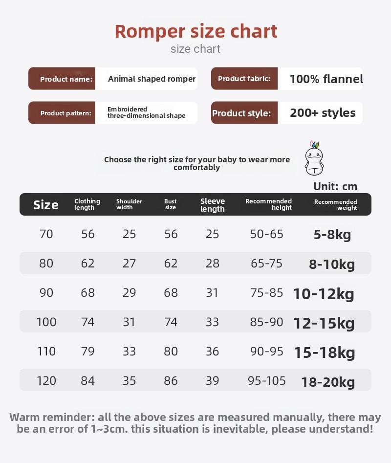 2025 neue Baby Onesie Neugeborene Kleidung Baby Kleidung Baby Flanell Tier Klettern Kleidung_voghion.com